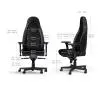 Fotel Noblechairs ICON Gamingowy do 150kg Skóra naturalna Czarny