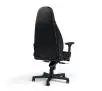 Fotel Noblechairs ICON Gamingowy do 150kg Skóra naturalna Czarny