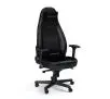 Fotel Noblechairs ICON Gamingowy do 150kg Skóra naturalna Czarny