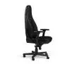 Fotel Noblechairs ICON Gamingowy do 150kg Skóra naturalna Czarny