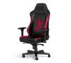 Fotel Noblechairs HERO DOOM Edition Gamingowy do 150kg Skóra ECO Czarno-czerwony