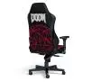 Fotel Noblechairs HERO DOOM Edition Gamingowy do 150kg Skóra ECO Czarno-czerwony