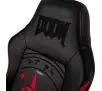 Fotel Noblechairs HERO DOOM Edition Gamingowy do 150kg Skóra ECO Czarno-czerwony