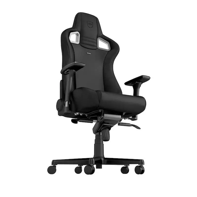 Fotel Noblechairs EPIC Black Edition Gamingowy do 120kg Skóra ECO High Tech Czarny