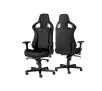 Fotel Noblechairs EPIC Black Edition Gamingowy do 120kg Skóra ECO High Tech Czarny