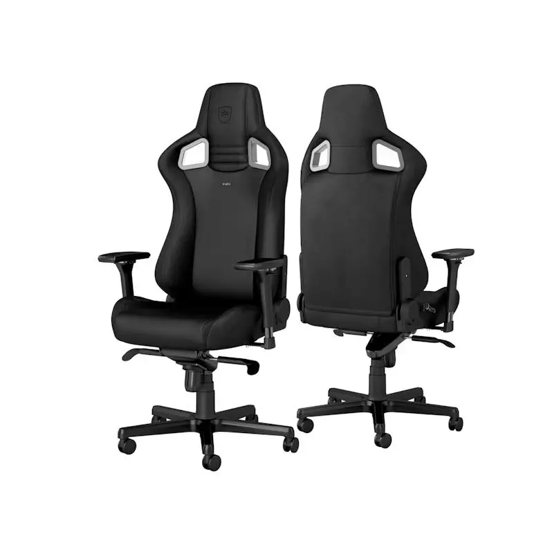 Fotel Noblechairs EPIC Black Edition Gamingowy do 120kg Skóra ECO High Tech Czarny