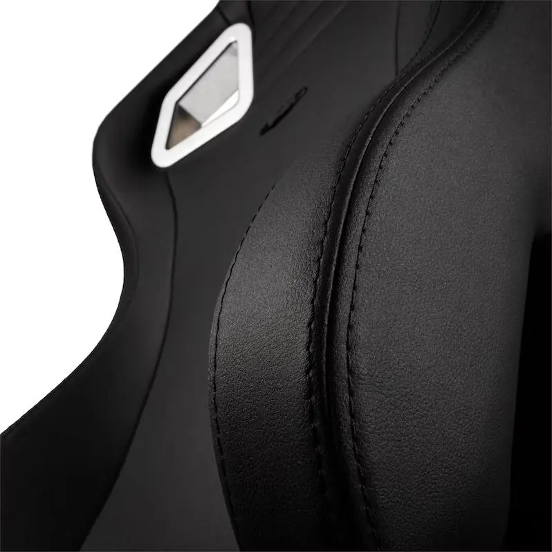 Fotel Noblechairs EPIC Black Edition Gamingowy do 120kg Skóra ECO High Tech Czarny