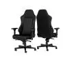 Fotel Noblechairs HERO Black Edition Gamingowy do 150kg Skóra ECO High Tech Czarny