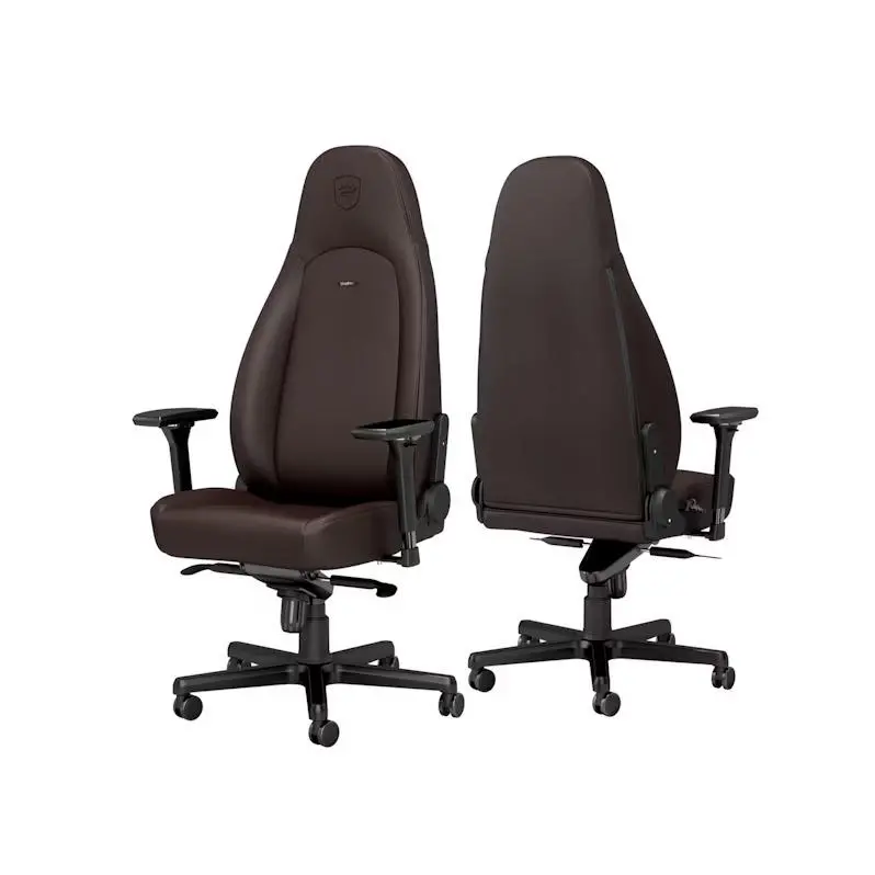 Fotel Noblechairs ICON Java Edition Gamingowy do 150kg Skóra ECO High Tech Brązowy