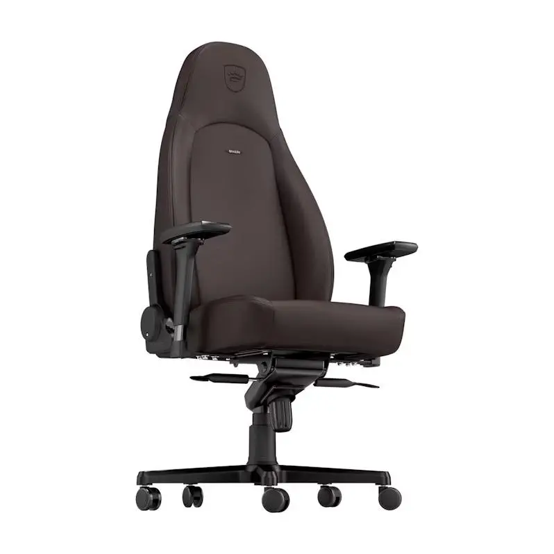 Fotel Noblechairs ICON Java Edition Gamingowy do 150kg Skóra ECO High Tech Brązowy
