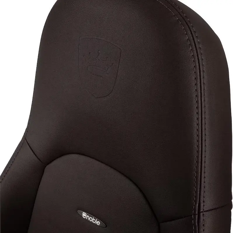 Fotel Noblechairs ICON Java Edition Gamingowy do 150kg Skóra ECO High Tech Brązowy