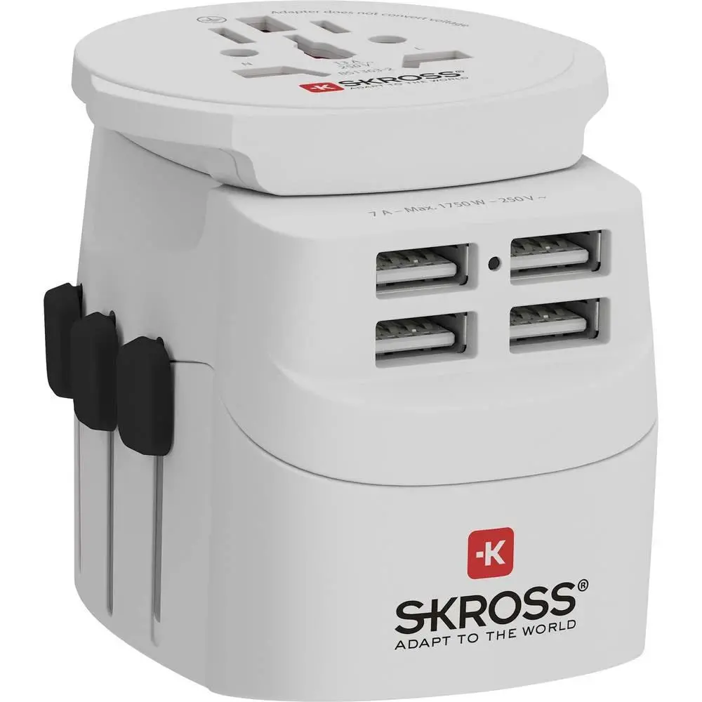 Adapter podróżny Skross PRO Light 4x USB World (1.302471)