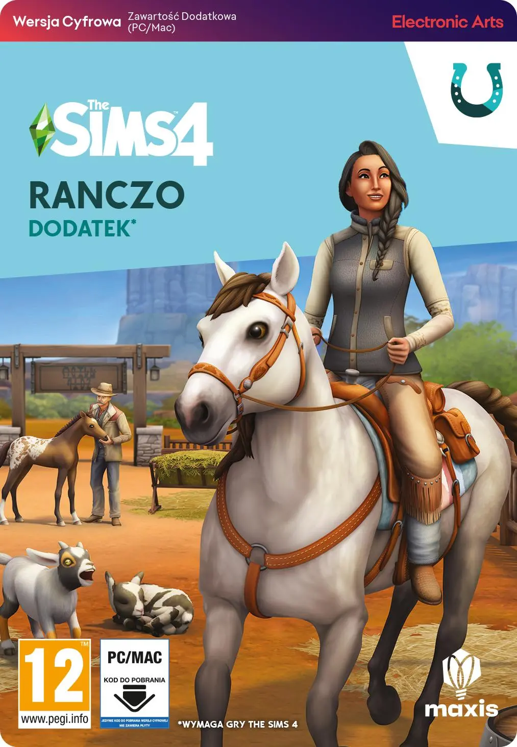 The Sims 4 Ranczo Dodatek [kod aktywacyjny] PC