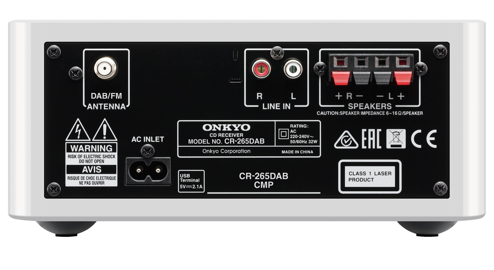 Wieża Onkyo CS-265DAB (czarny)