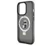 Etui Karl Lagerfeld Ring Stand Karl&Choupettte MagSafe KLHMP13XHMRSKCK do iPhone 13 Pro Max Czarny