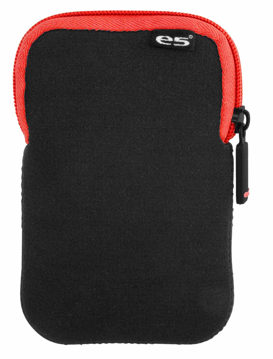 Etui e5 RE02345 (czarno-czerwony)