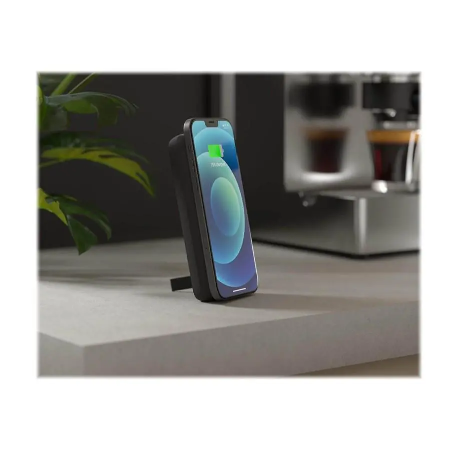 Powerbank Zens ZEPP04M Magnetic Single with Stand 10000mAh Czarny