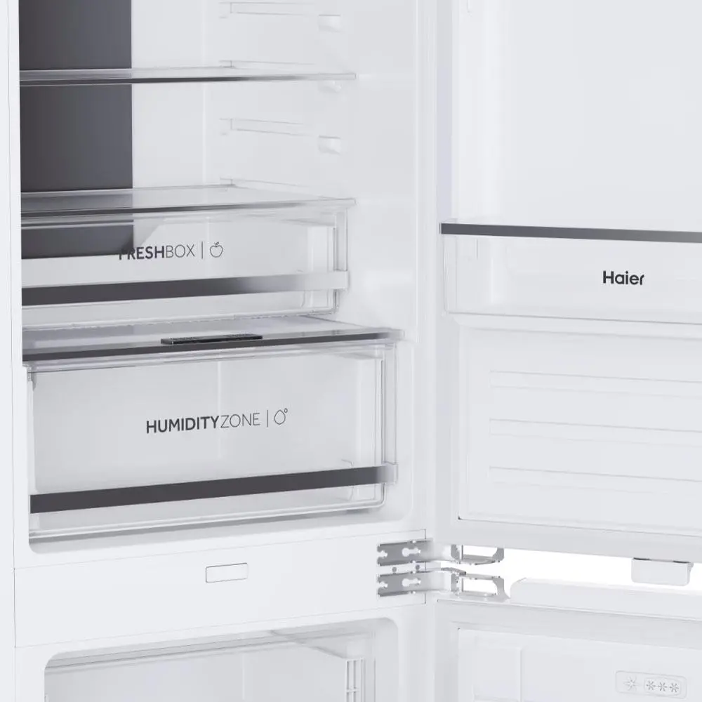 Lodówka Haier HATB 174 DE Pełny No Frost 176,9cm Szuflada z kontrolą wilgotności
