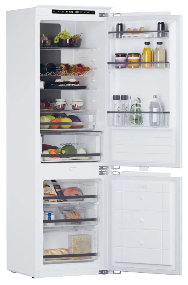 Lodówka Haier HATB 174 DE Pełny No Frost 176,9cm Szuflada z kontrolą wilgotności