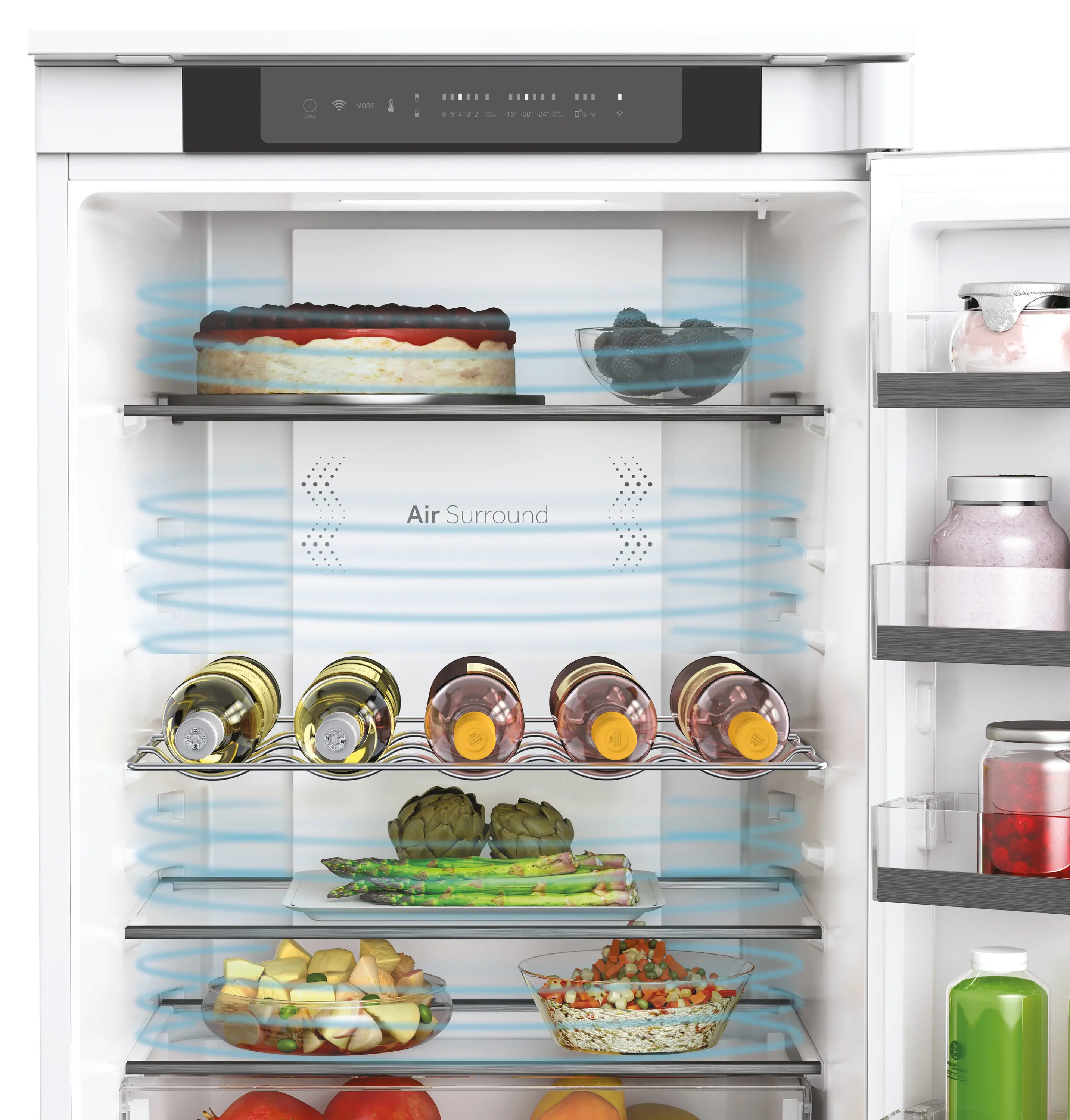 Lodówka Haier HATB 174 DE Pełny No Frost 176,9cm Szuflada z kontrolą wilgotności