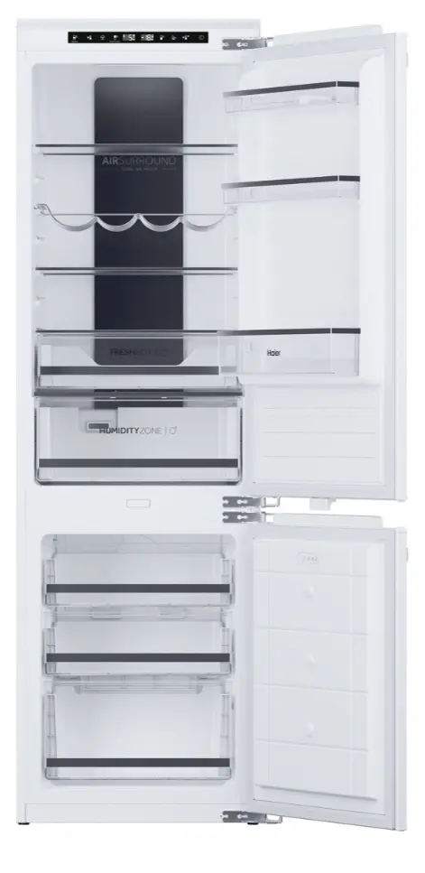 Lodówka Haier HATB 174 DE Pełny No Frost 176,9cm Szuflada z kontrolą wilgotności