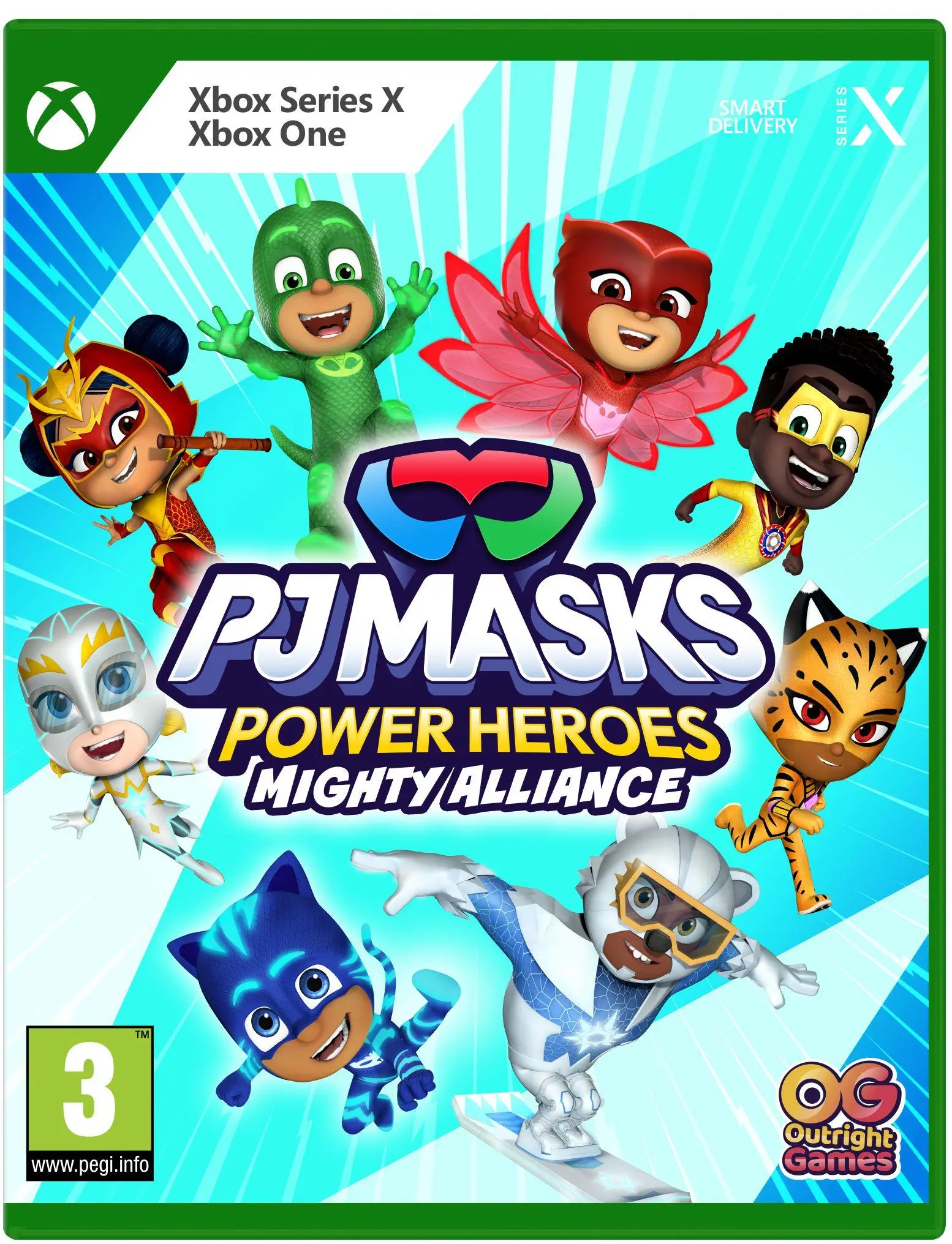 PJ Masks Power Heroes Mighty Alliance Gra na Xbox Series X / Xbox One