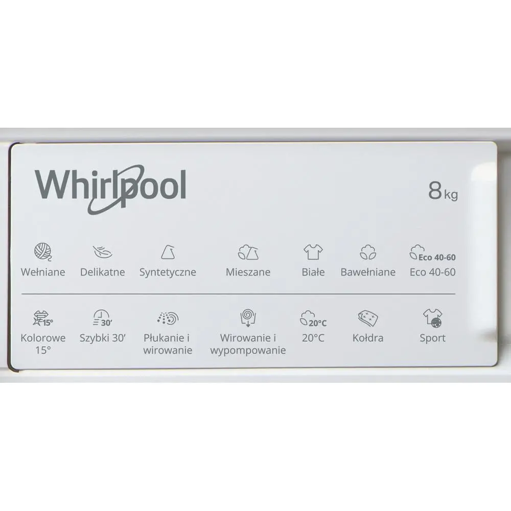 Pralka Whirlpool BI WMWG 81485 PL 8kg 1400obr/min