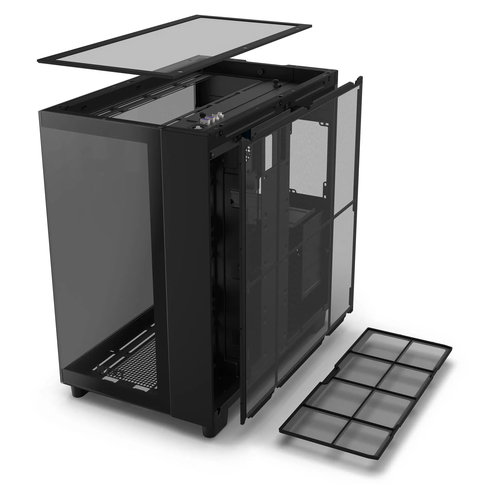 Obudowa NZXT H9 Flow okno Czarny