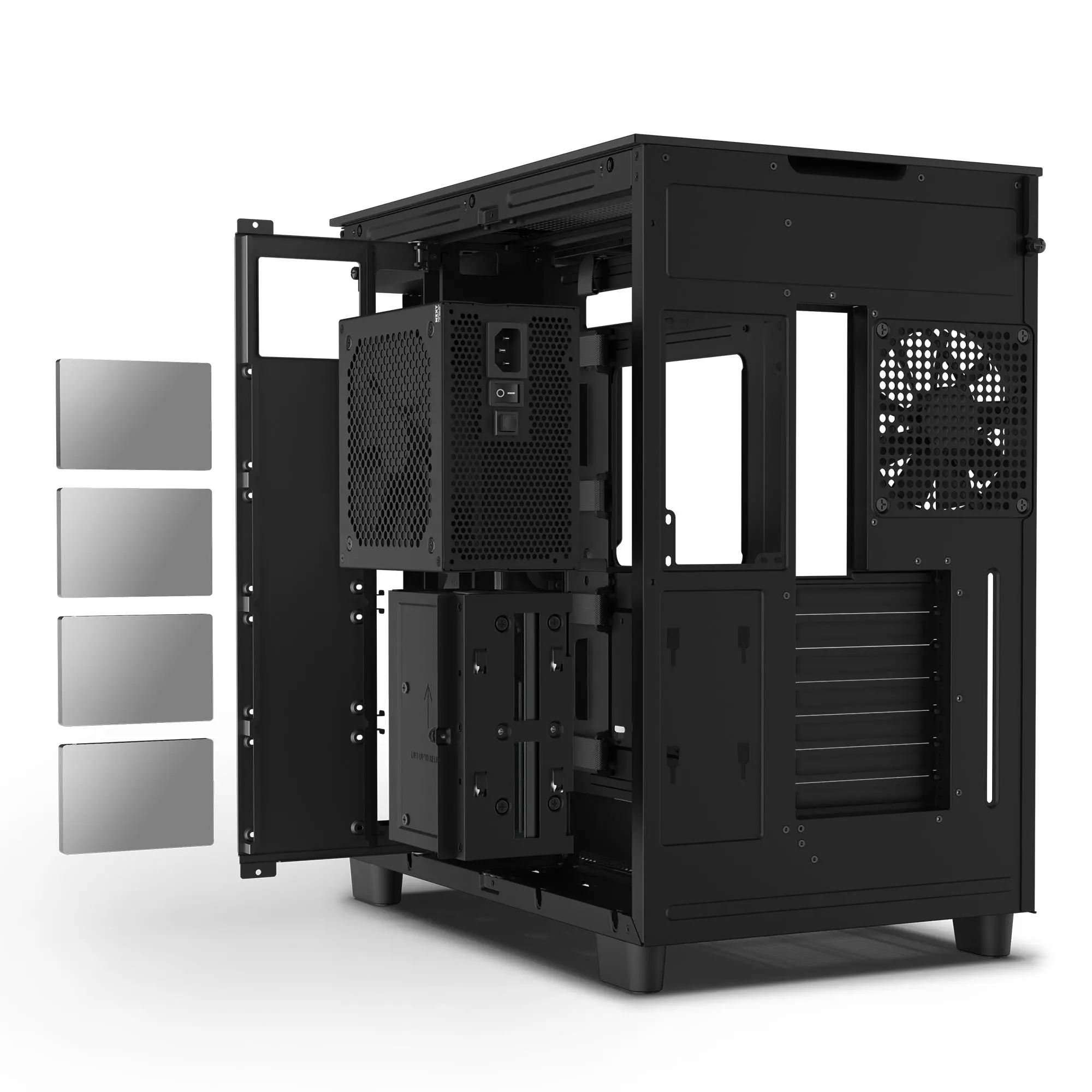 Obudowa NZXT H9 Flow okno Czarny