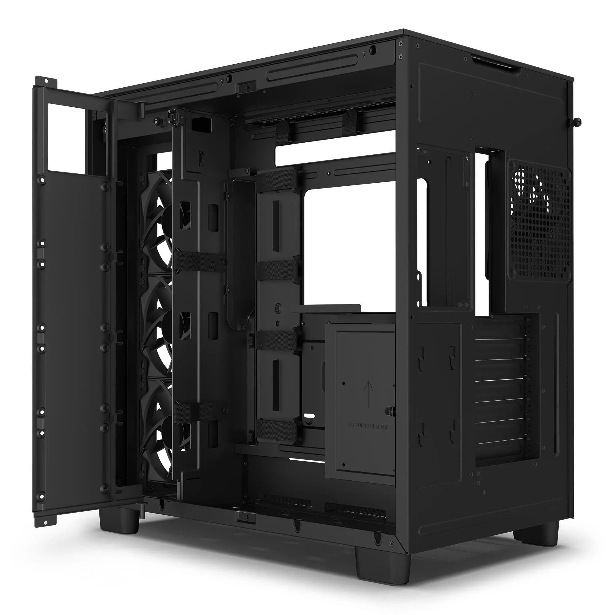 Obudowa NZXT H9 Flow okno Czarny
