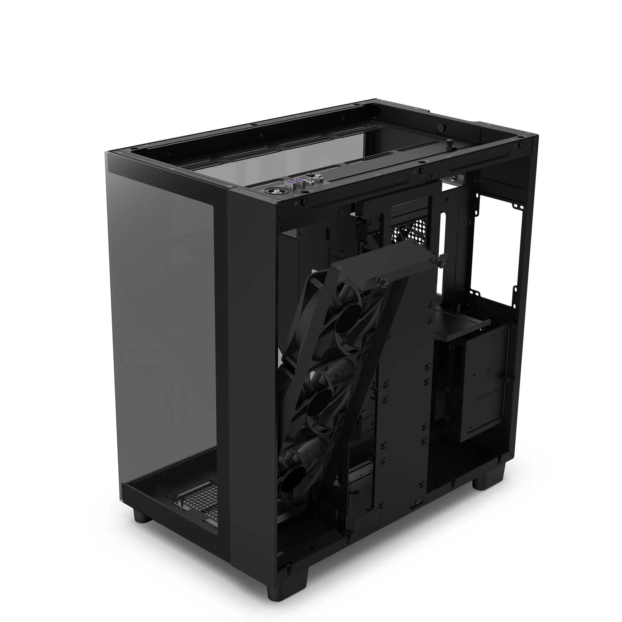 Obudowa NZXT H9 Flow okno Czarny