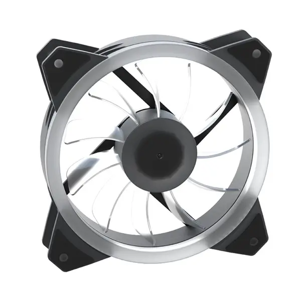 Wentylator Orico CSF-2SY-4P-BK-BP RGB 120mm Szary