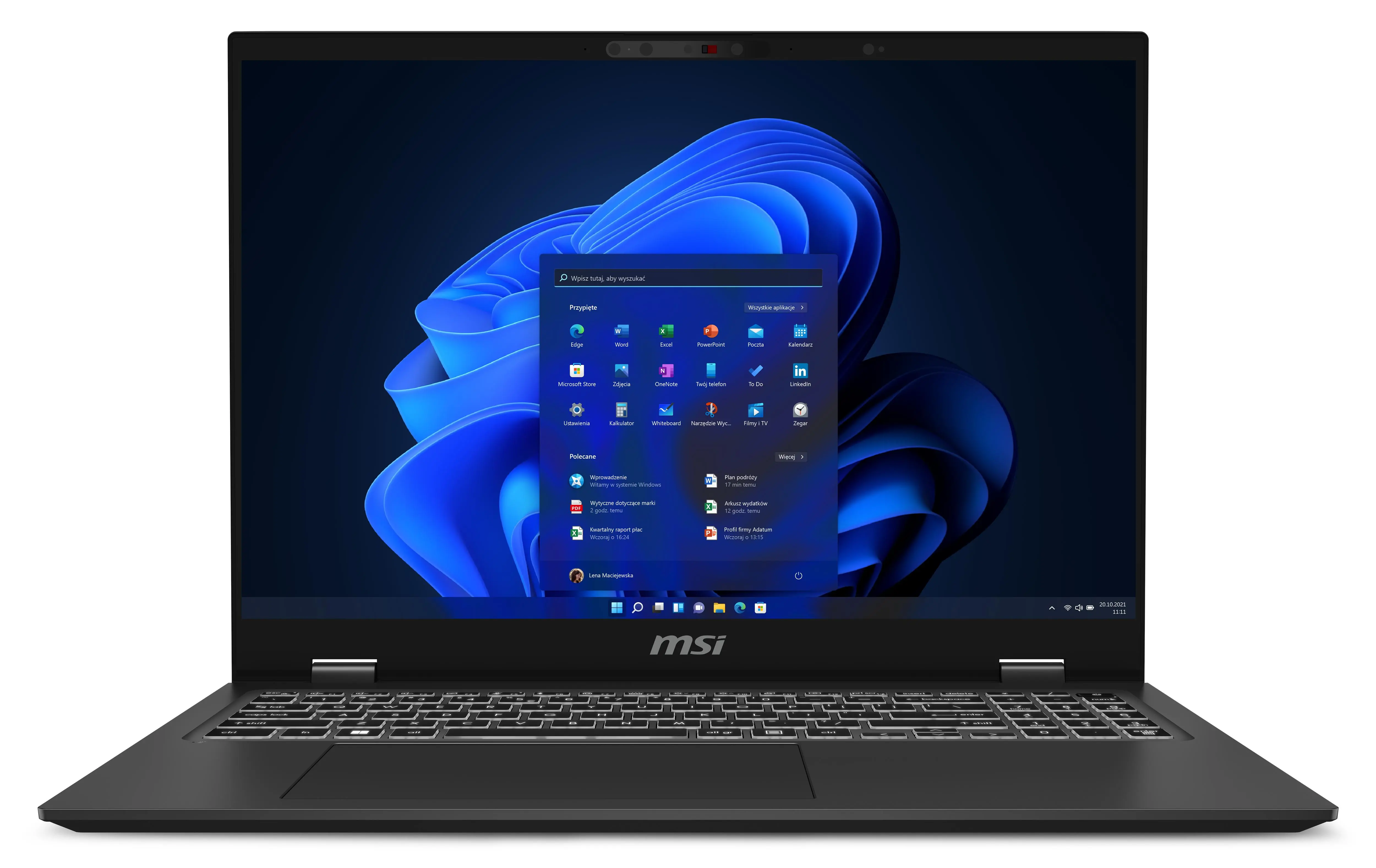 Laptop MSI Prestige 16 AI Studio B1VFG-017PL 16" Ultra 7 155H 32GB RAM 1TB Dysk SSD RTX4060 DLSS3 Win11 Szary Funkcje AI