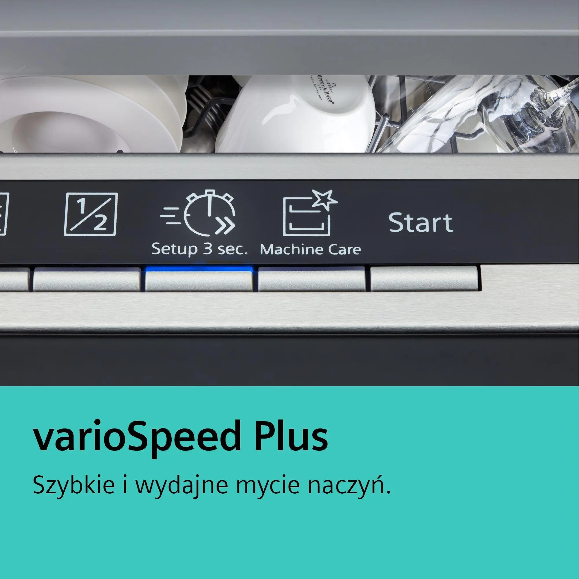Zmywarka Siemens iQ300 SN63HX01CE 59,8cm Szuflada na sztućce Zdalne sterowanie
