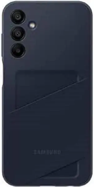 Etui Samsung Card Slot Cover do Galaxy A15 Czarno-niebieski