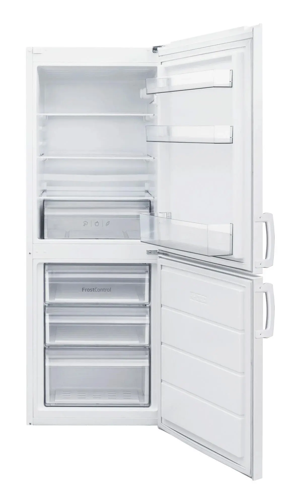 Lodówka Amica FK2415.3U(E) 152cm Biały