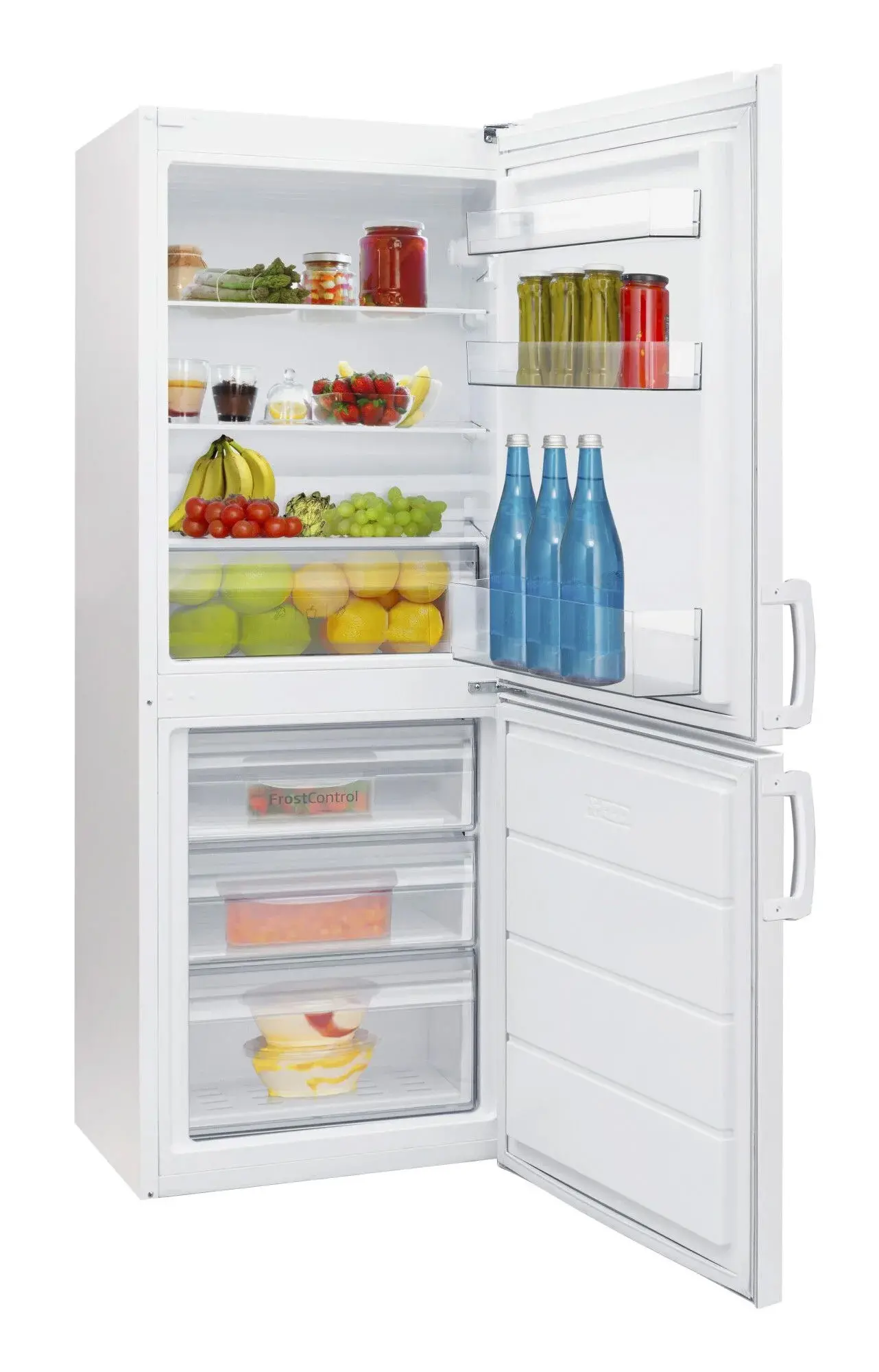 Lodówka Amica FK2415.3U(E) 152cm Biały