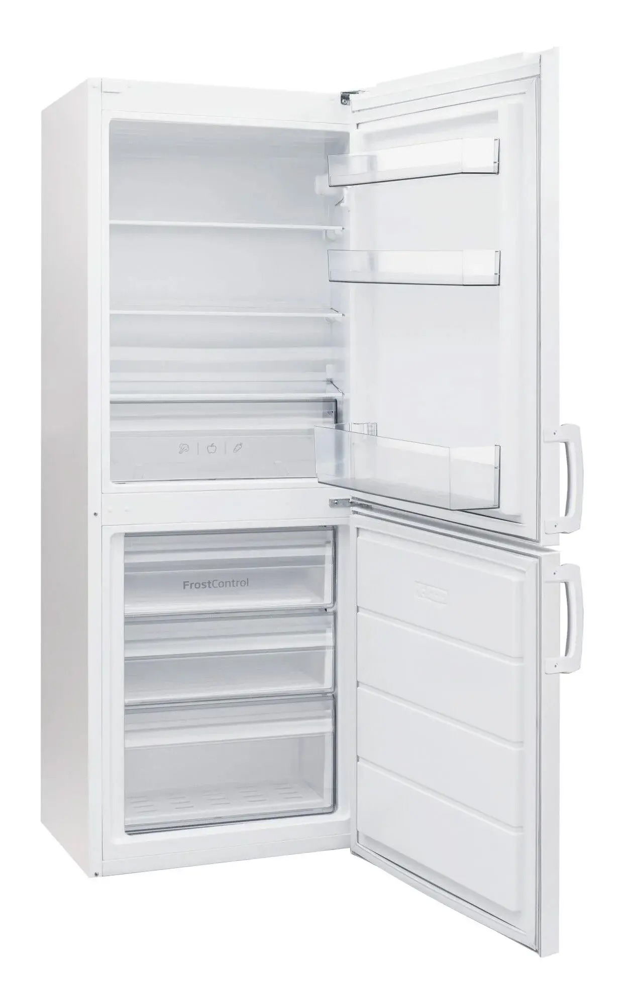 Lodówka Amica FK2415.3U(E) 152cm Biały