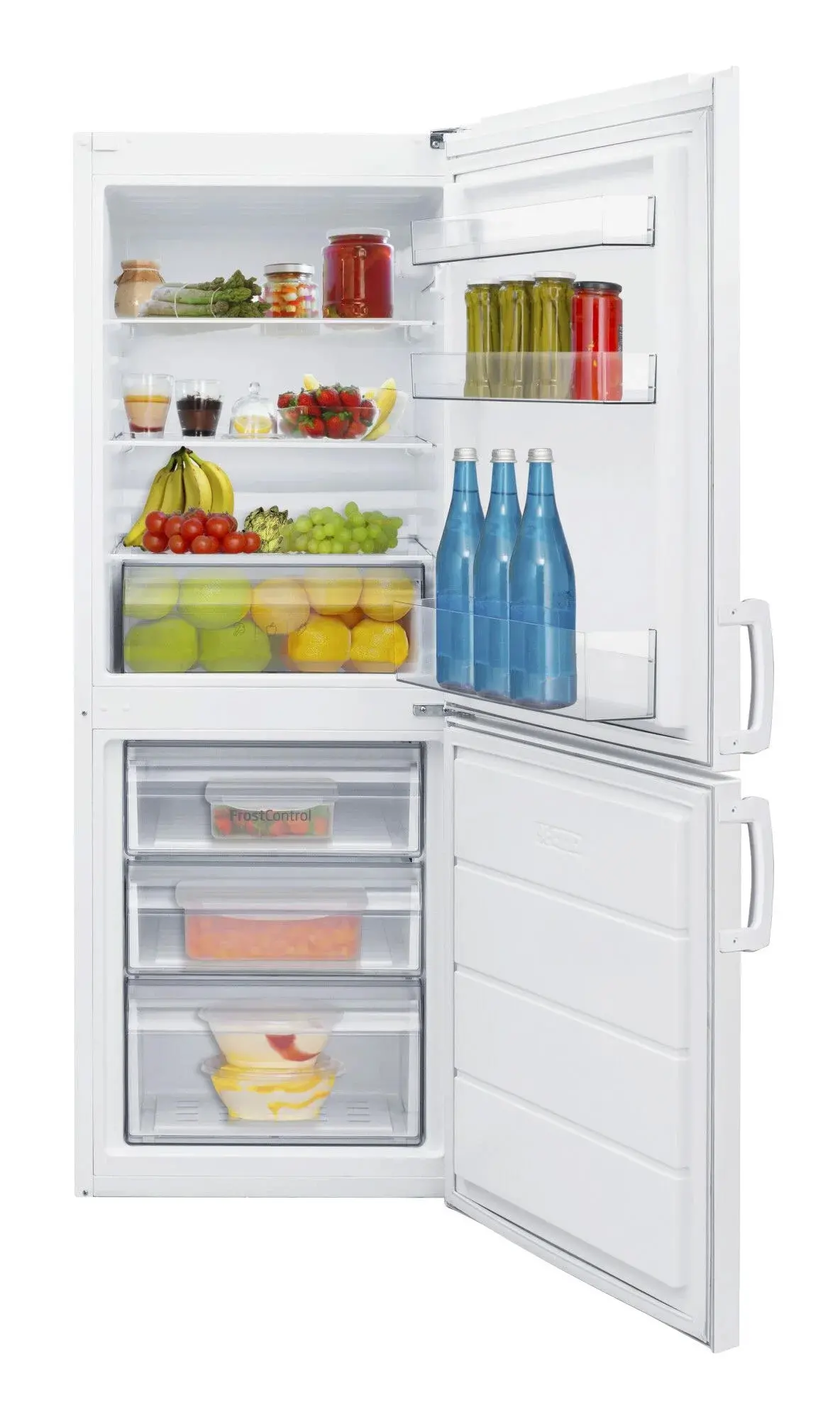 Lodówka Amica FK2415.3U(E) 152cm Biały