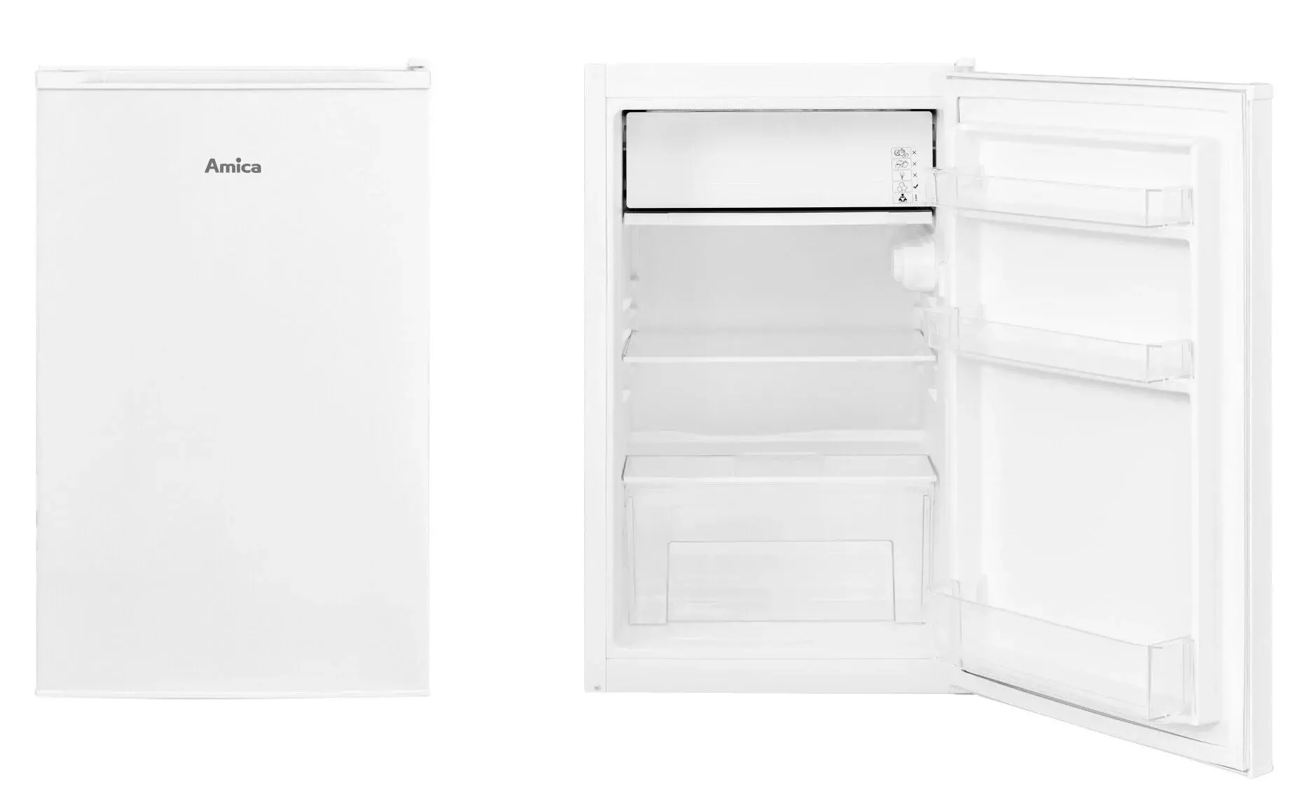 Lodówka Amica FM135.4(E) 82,1cm Biały