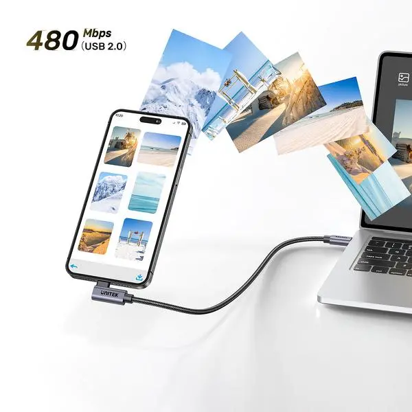 Kabel Unitek USB-C Power Delivery 100W 3m Szary