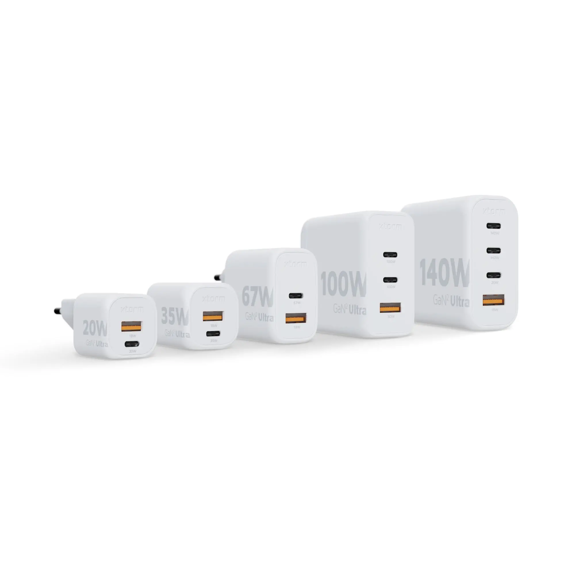 Ładowarka sieciowa Xtorm GaN2 Ultra 20W Biały