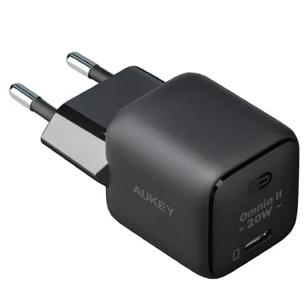 Ładowarka sieciowa Aukey GaN USB-C Power Delivery 20W
