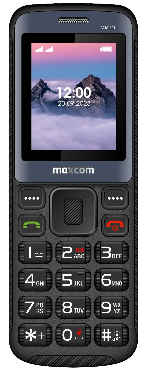 Telefon Maxcom MM 718 4G 1,77" Czarny