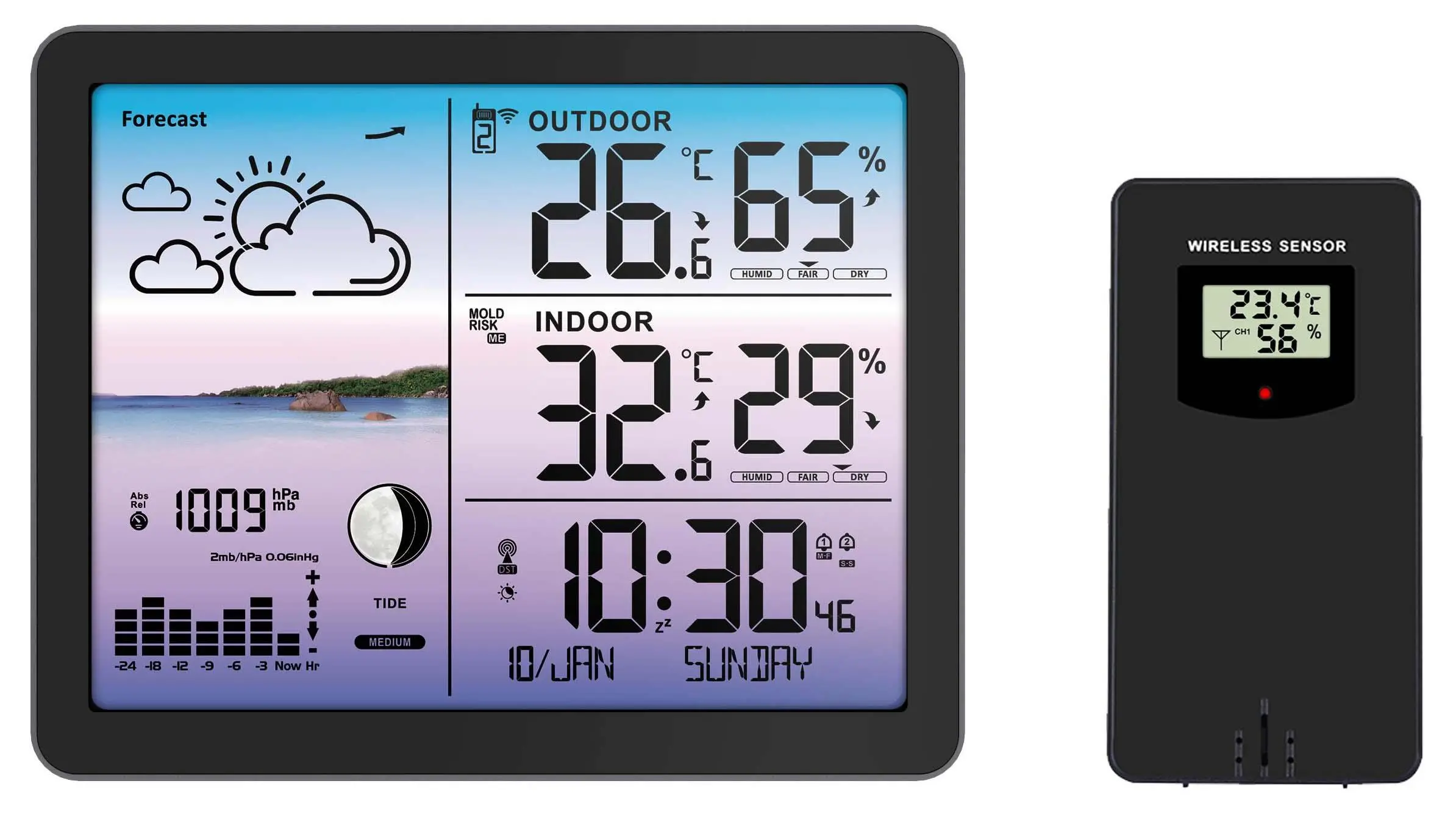 Stacja pogody Meteo SP107C