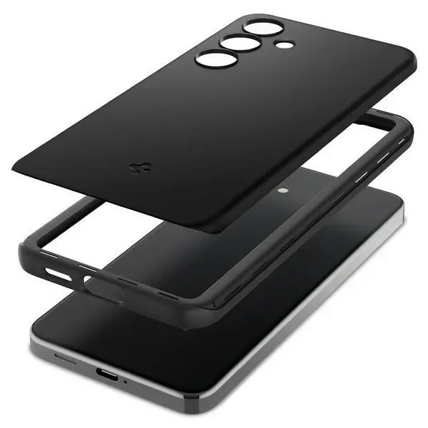 Etui Spigen Thin Fit ACS07341 do Galaxy S24 Czarny