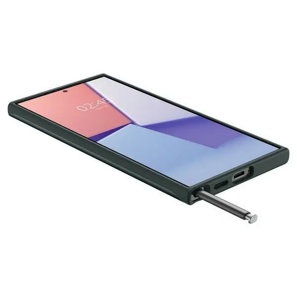 Etui Spigen Thin Fit ACS07282 do Galaxy S24 Ultra Zielony