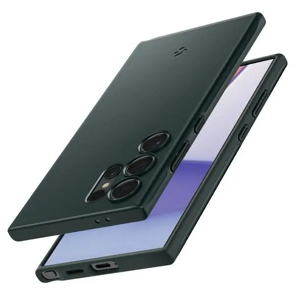 Etui Spigen Thin Fit ACS07282 do Galaxy S24 Ultra Zielony