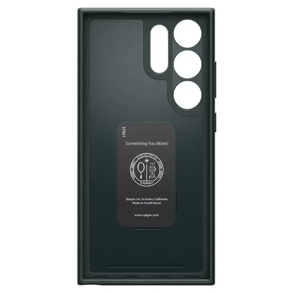 Etui Spigen Thin Fit ACS07282 do Galaxy S24 Ultra Zielony