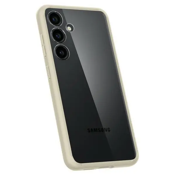 Etui Spigen Ultra Hybrid ACS07416 do Galaxy S24 Przezroczysty-Beżowy
